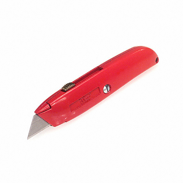 Knife, Utility Retractable Blade, Includes Blades 4