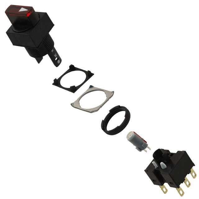 Selector Switch 3 Position DPDT 5A (AC), 3A (DC) 125 V Panel Mount