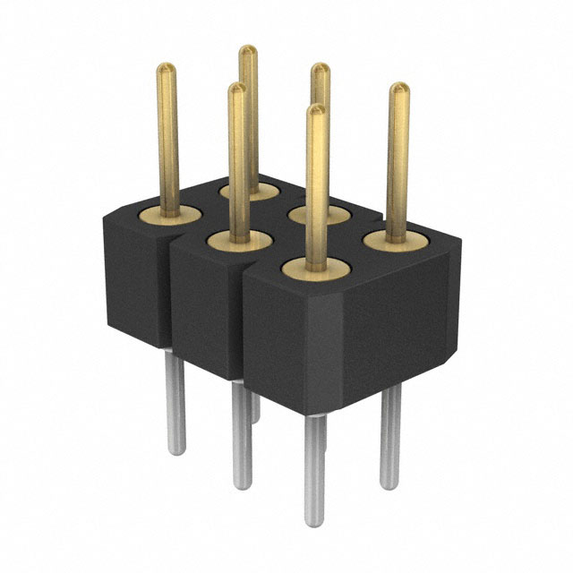 Connector Header Through Hole 6 position 0.100 (2.54mm)