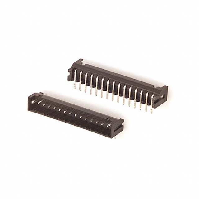 Connector Header Through Hole, Right Angle 15 position 0.079