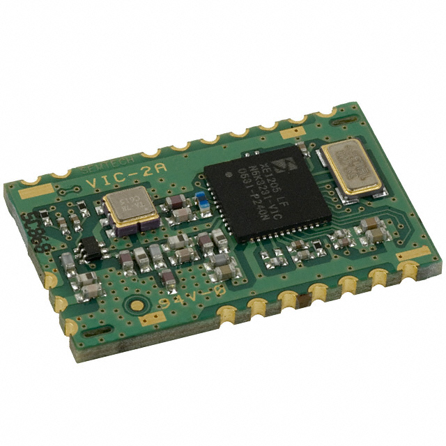 General ISM < 1GHz Transceiver Module 868MHz Antenna Not Included Surface Mount