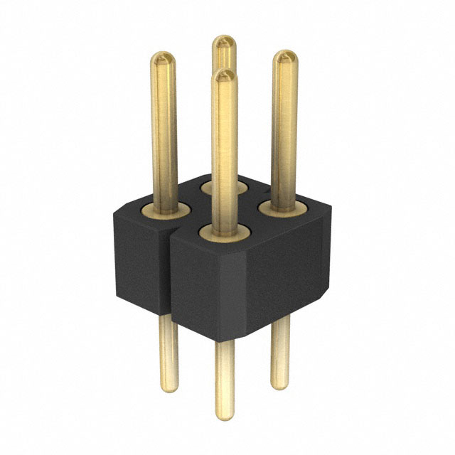 Connector Header Through Hole 4 position 0.100 (2.54mm)