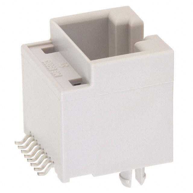 Jack Modular Connector 8p8c (RJ45, Ethernet) Vertical Unshielded Cat3