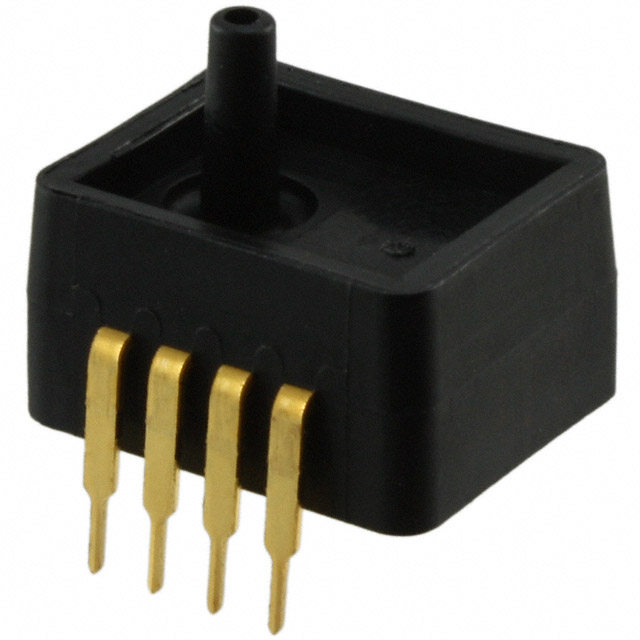 Pressure Sensor 15PSI (103.42kPa) Vented Gauge Male - 0.09 (2.31mm) Tube 0.5 V ~ 4.5 V 8-DIP Module