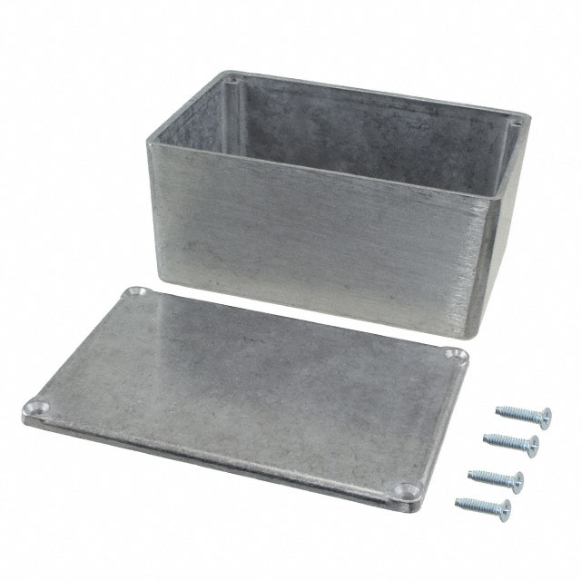 BOX ALUM NATURAL 4.75"L X 3.15"W