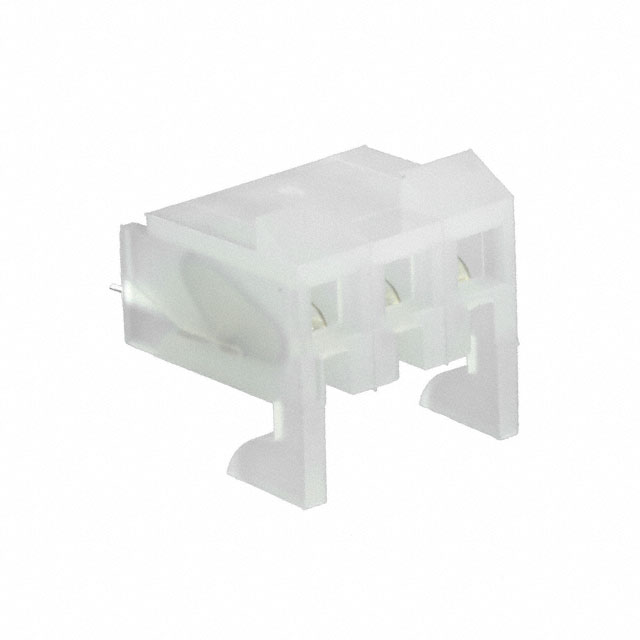 3 Position Receptacle Connector 0.156 (3.96mm) Through Hole Tin