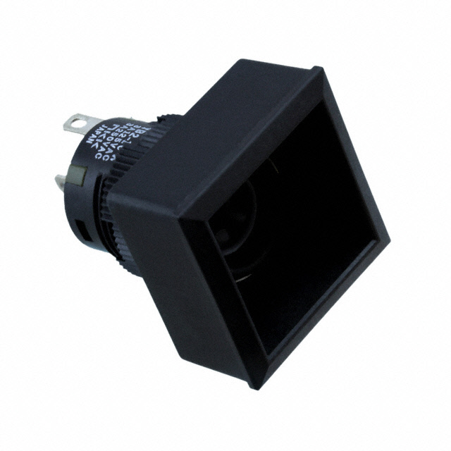 Pushbutton Switch SPDT Standard Panel Mount, Front