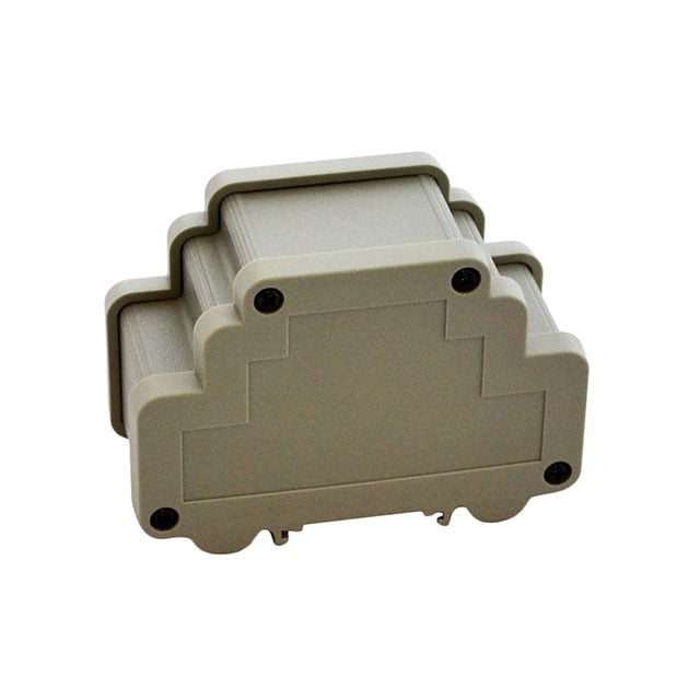 BOX ALUM GRAY 3.87"L X 1.728"W