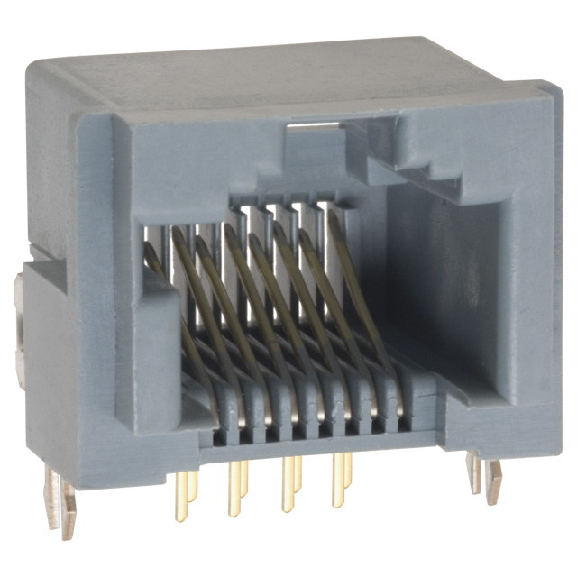 Jack Modular Connector 8p8c (RJ45, Ethernet) 90° Angle (Right) Unshielded
