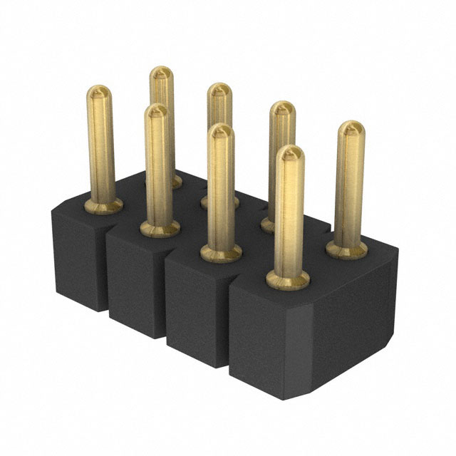 Connector Header Surface Mount 8 position 0.100 (2.54mm)