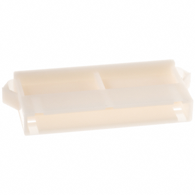 15 Rectangular Connectors - Housings Plug White 0.098 (2.50mm)