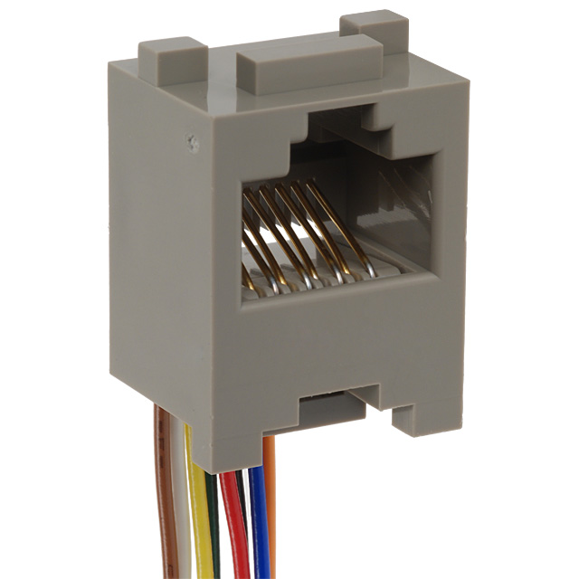 Jack Modular Connector 8p8c (RJ45, Ethernet) User Selectable Unshielded