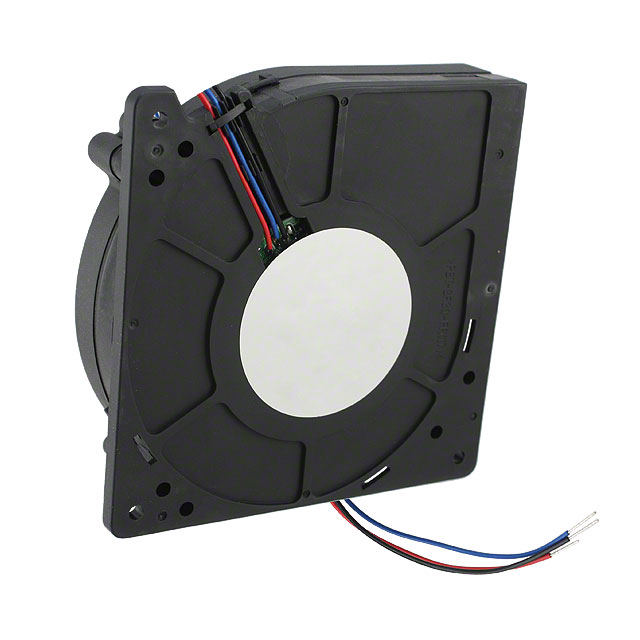 Fan Blower 48VDC Square/Rounded - 120mm L x 120mm H Ball 60.4 CFM (1.69m3/min) 3 Wire Leads